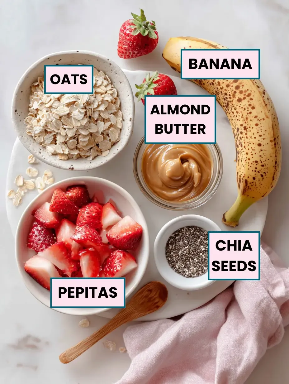Strawberry Banana Breakfast Cookies 17 strawberry-banana-breakfast-cookies-ingredients