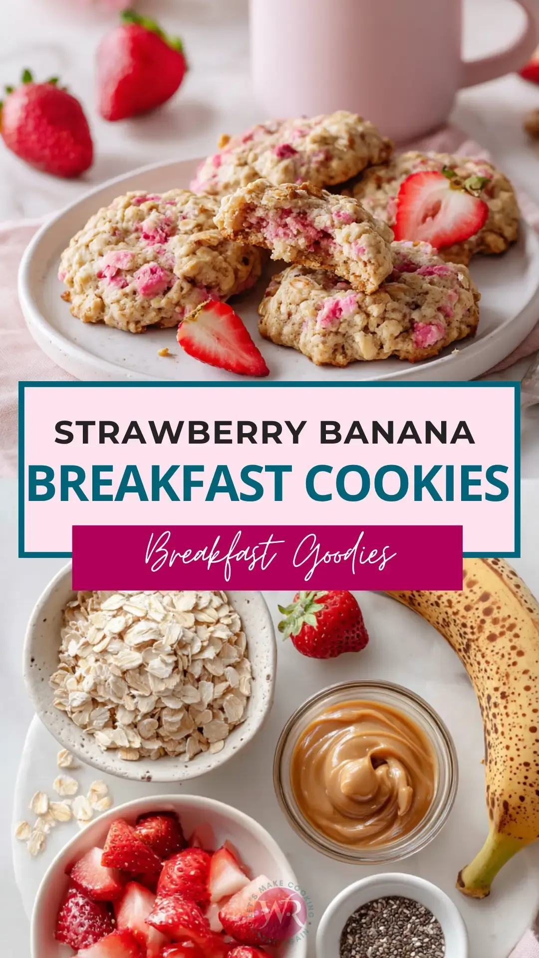 Strawberry Banana Breakfast Cookies 21 strawberry-banana-breakfast-cookies-pin