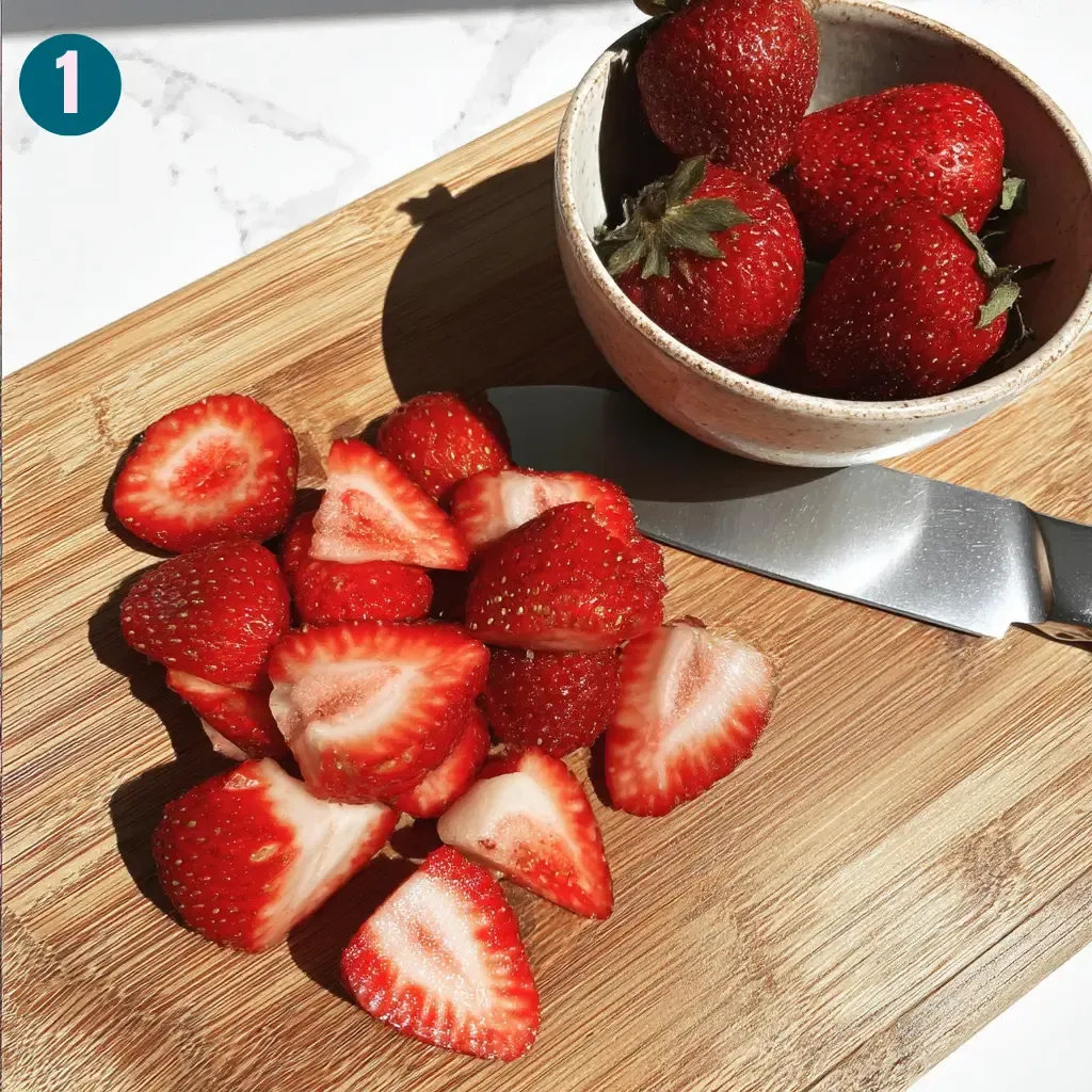 Strawberry Basil Balsamic Toast 17 strawberry-basil-balsamic-toast-step-1