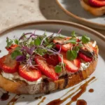 Strawberry Basil Balsamic Toast 24 strawberry-basil-balsamic-toast-step-recipe