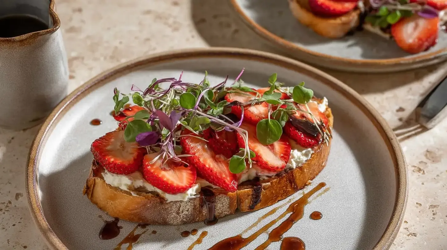 strawberry-basil-balsamic-toast-step-recipe