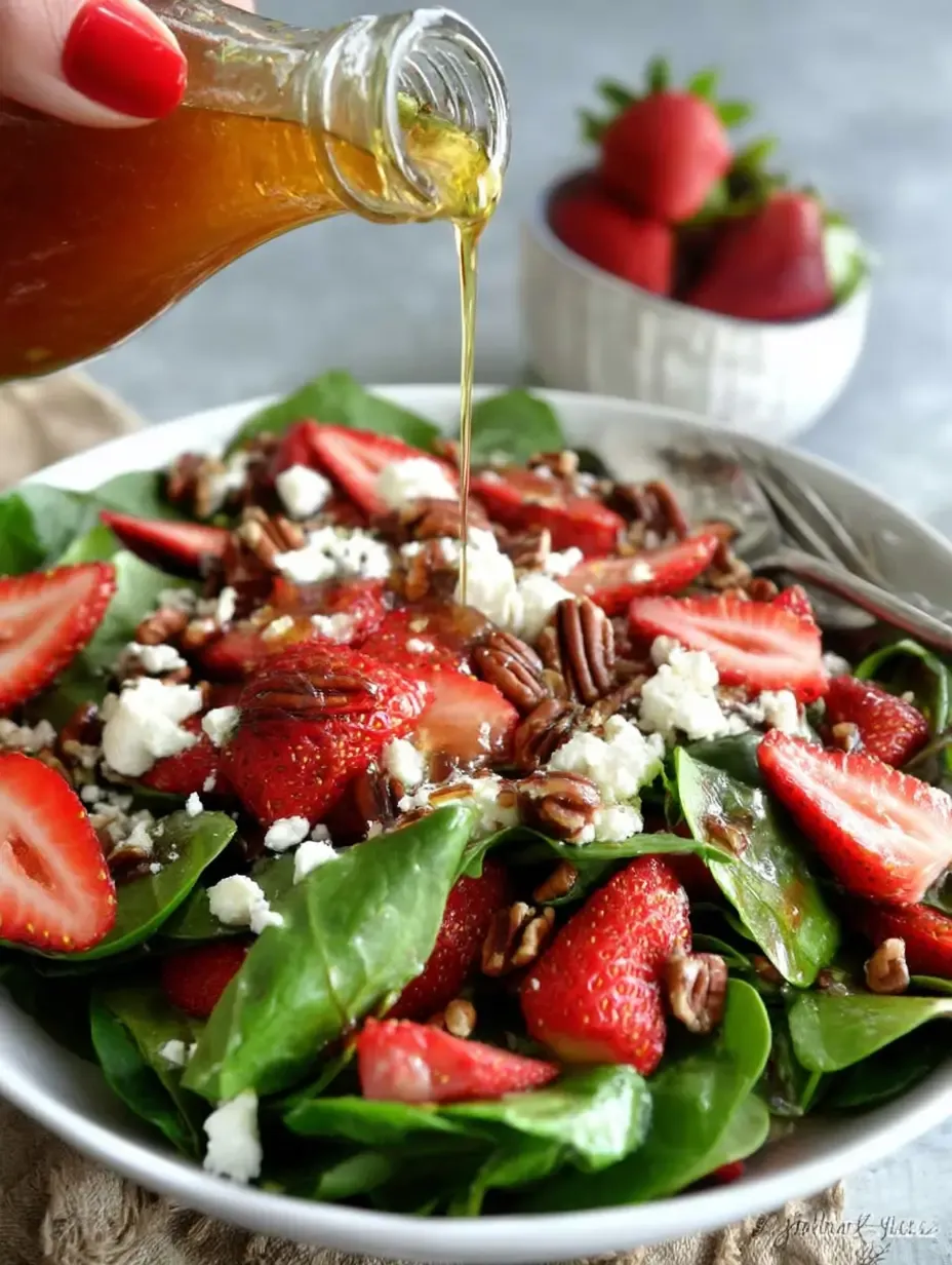 Strawberry Spinach Salad with Goat Cheese 12 strawberry-spinach-salad-with-goat-cheese-2