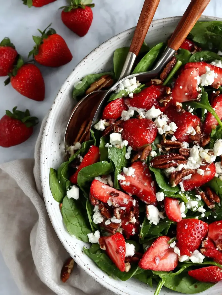 Strawberry Spinach Salad with Goat Cheese 18 strawberry-spinach-salad-with-goat-cheese-7