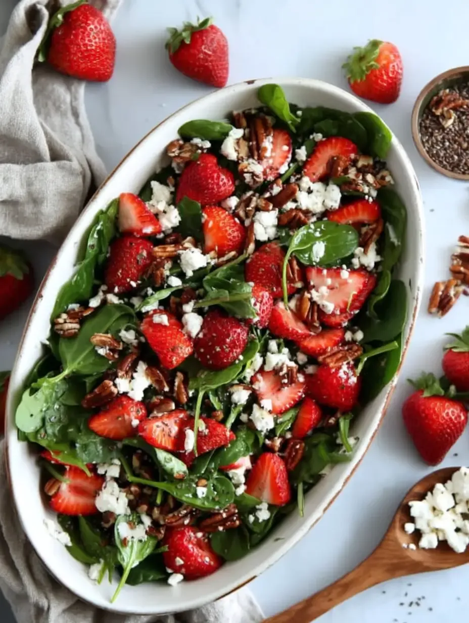 Strawberry Spinach Salad with Goat Cheese 16 strawberry-spinach-salad-with-goat-cheese-8