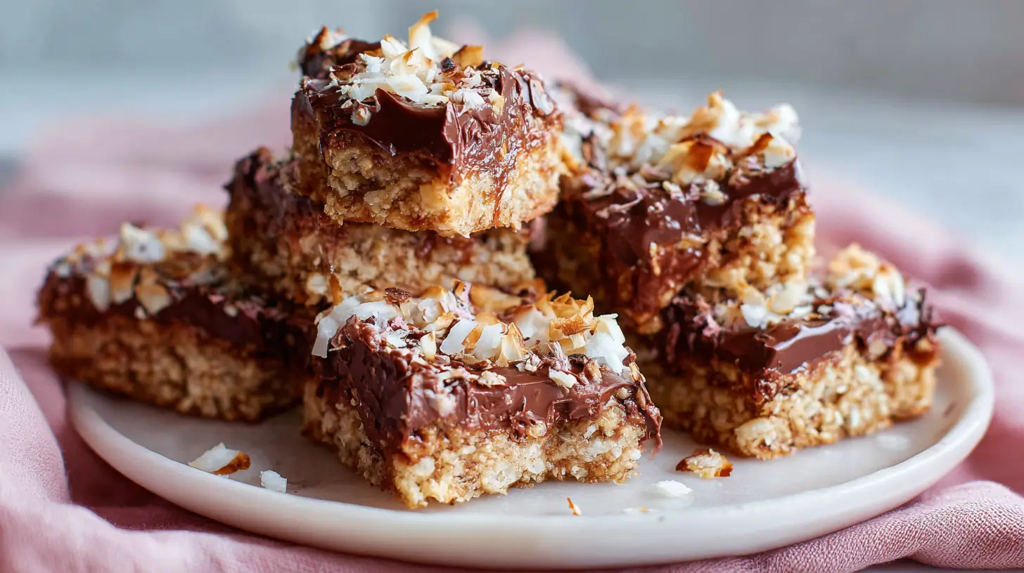 chocolate-coconut-oat-bars-recipe