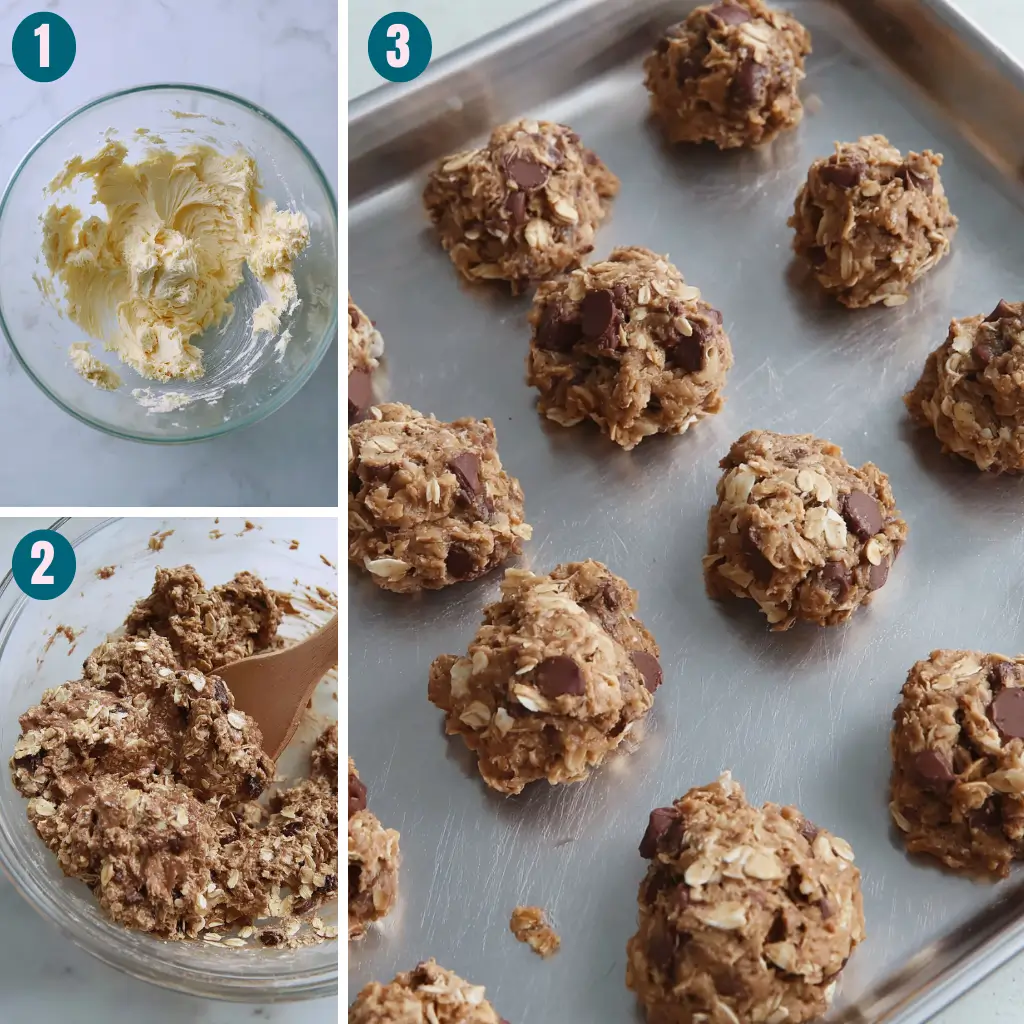 Best Chocolate Oatmeal Cookies Recipe 7 chocolate-oatmeal-cookies-steps