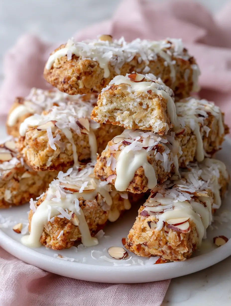 Bowl Coconut Almond Oat Fingers (One Bowl Recipe) 6 coconut-almond-oat-fingers-2