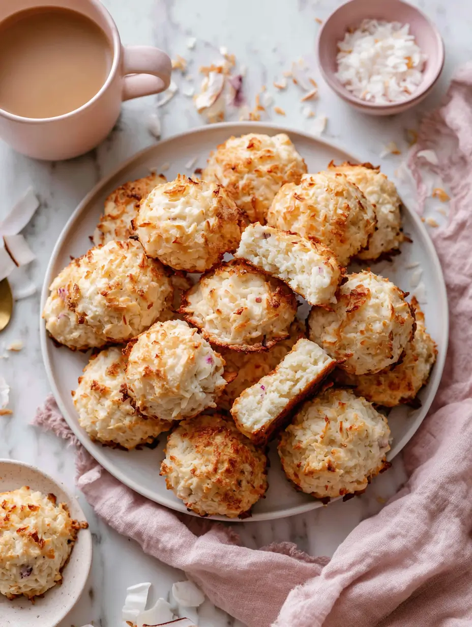 Easy & Healthy Coconut Macaroon Oat Cookies Recipe 6 coconut-macaroon-oat-cookies-3