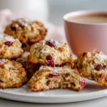 Easy Cranberry Coconut Oatmeal Breakfast Cookies 8 cranberry-coconut-oatmeal-breakfast-cookies-recipe