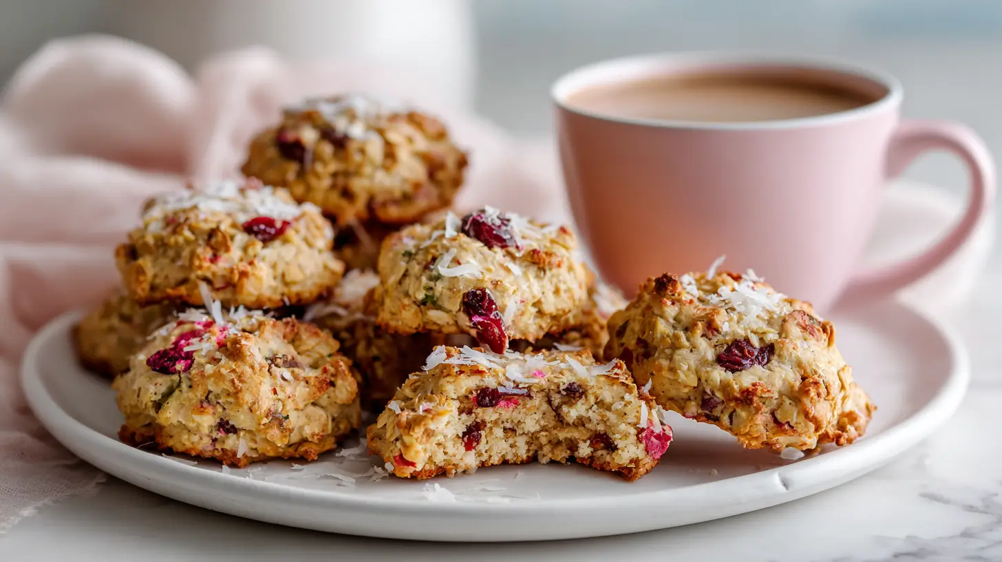 cranberry-coconut-oatmeal-breakfast-cookies-recipe