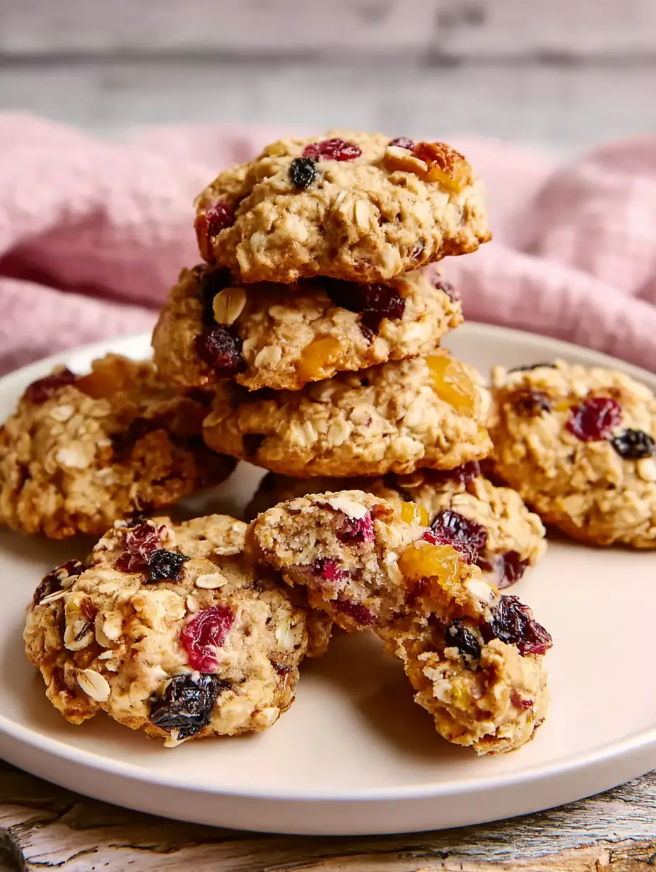 Naturally Sweet Dried Fruit Banana Oatmeal Recipe 8 dried-fruit-banana-oatmeal-cookies-4