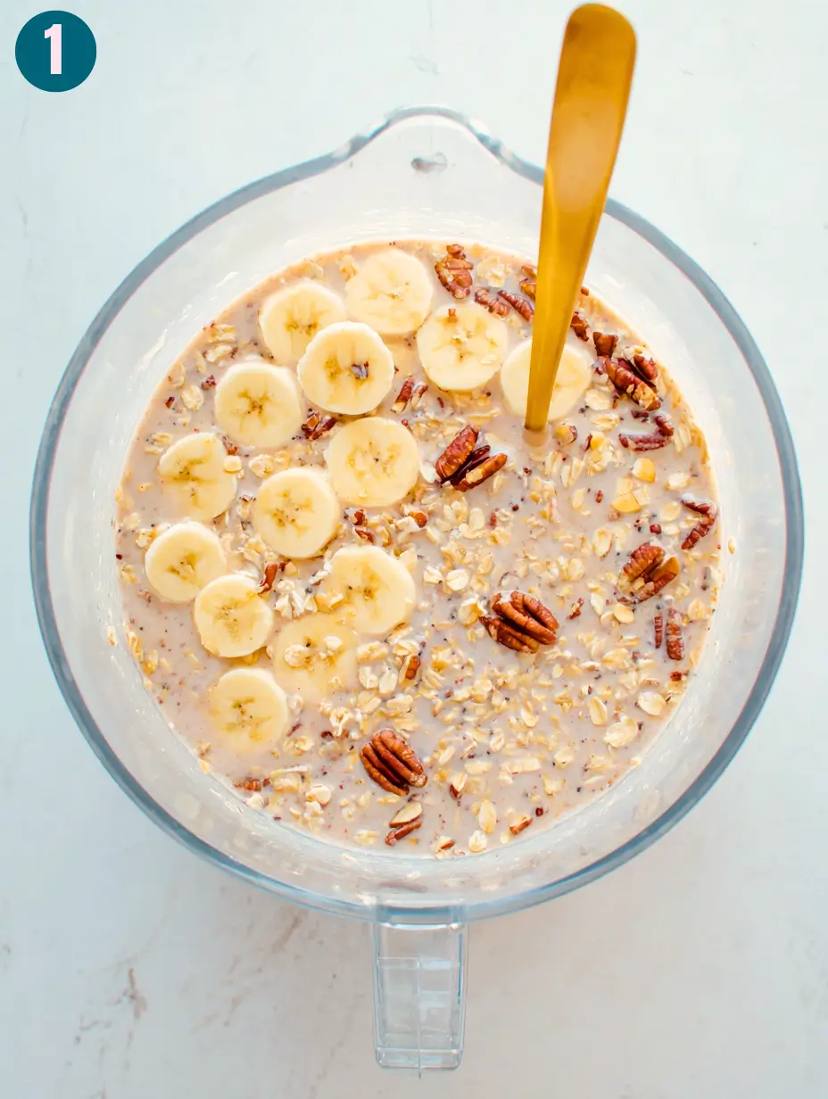 Irresistible Maple Pecan Baked Oatmeal Recipe 11 maple-pecan-baked-oatmeal-step-1