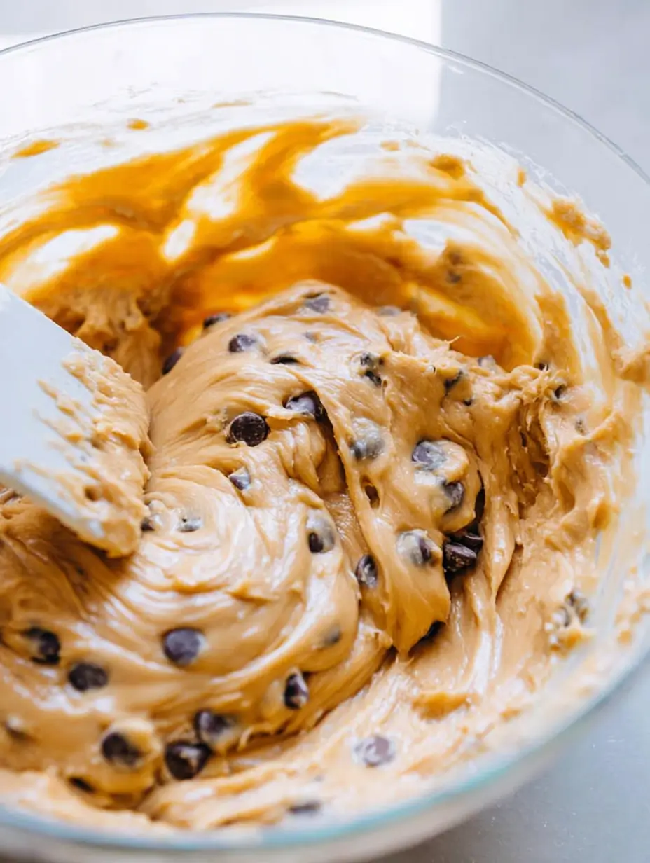 Easy Peanut Butter Chocolate Chip Cookie Pie Recipe 4 peanut-butter-chocolate-chip-cookie-pie-step-1