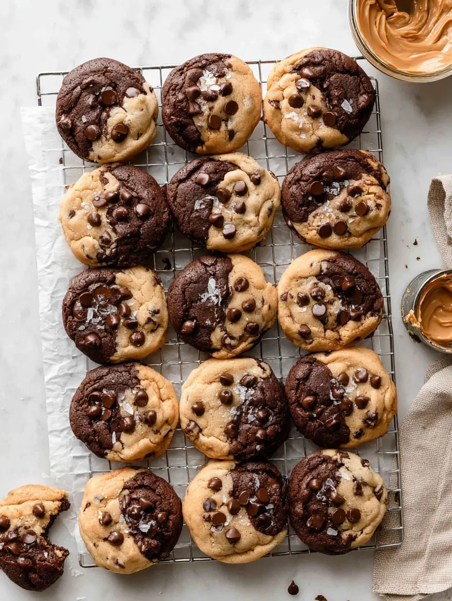 Easy Peanut Butter Chocolate Swirl Cookies: Bakery-Style 7 peanut-butter-chocolate-swirl-cookies-1