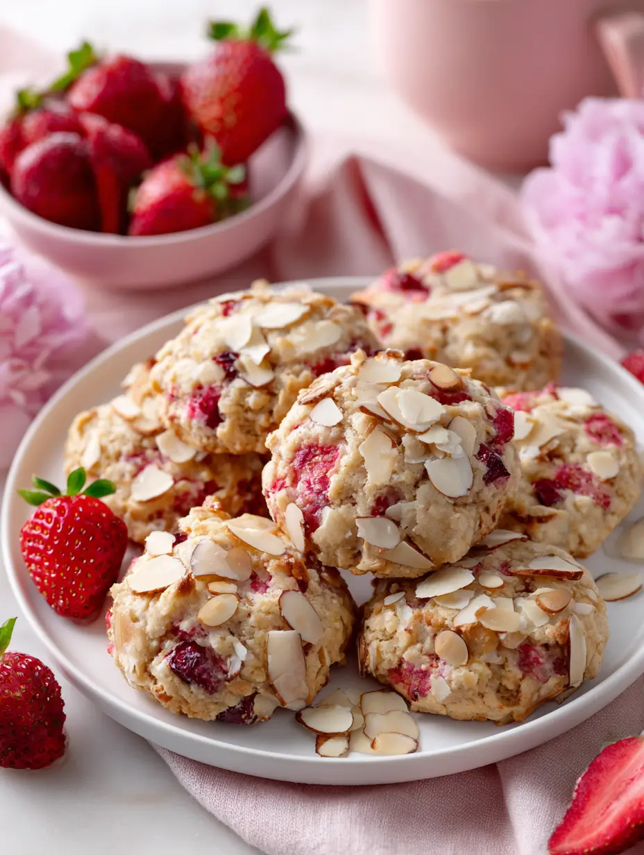 Strawberry Almond Oat Cookies 10 strawberry-almond-oat-cookies-3