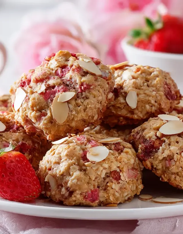 strawberry-almond-oat-cookies-recipe