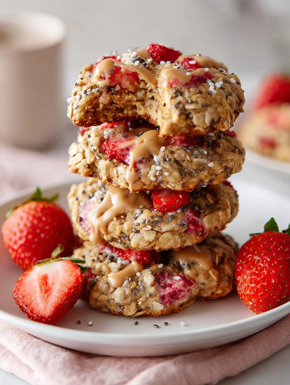 strawberry-banana-chia-oat-cookies-2