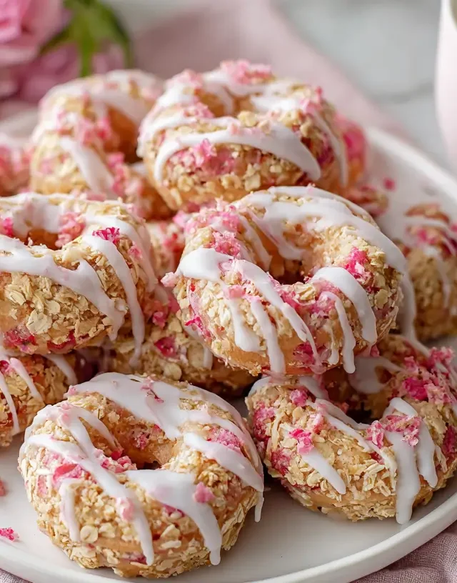 strawberry-oatmeal-donuts-recipe
