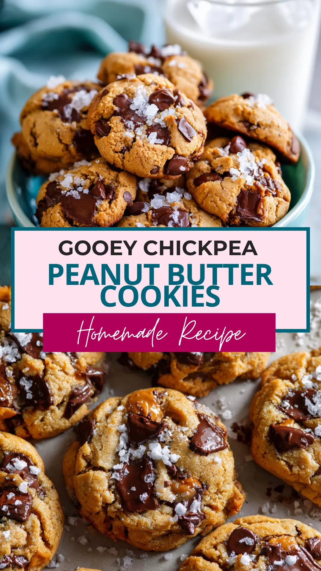 Gooey Chickpea Peanut Butter Cookies Pin Gooey-Chickpea-Peanut-Butter-Cookies-Pin