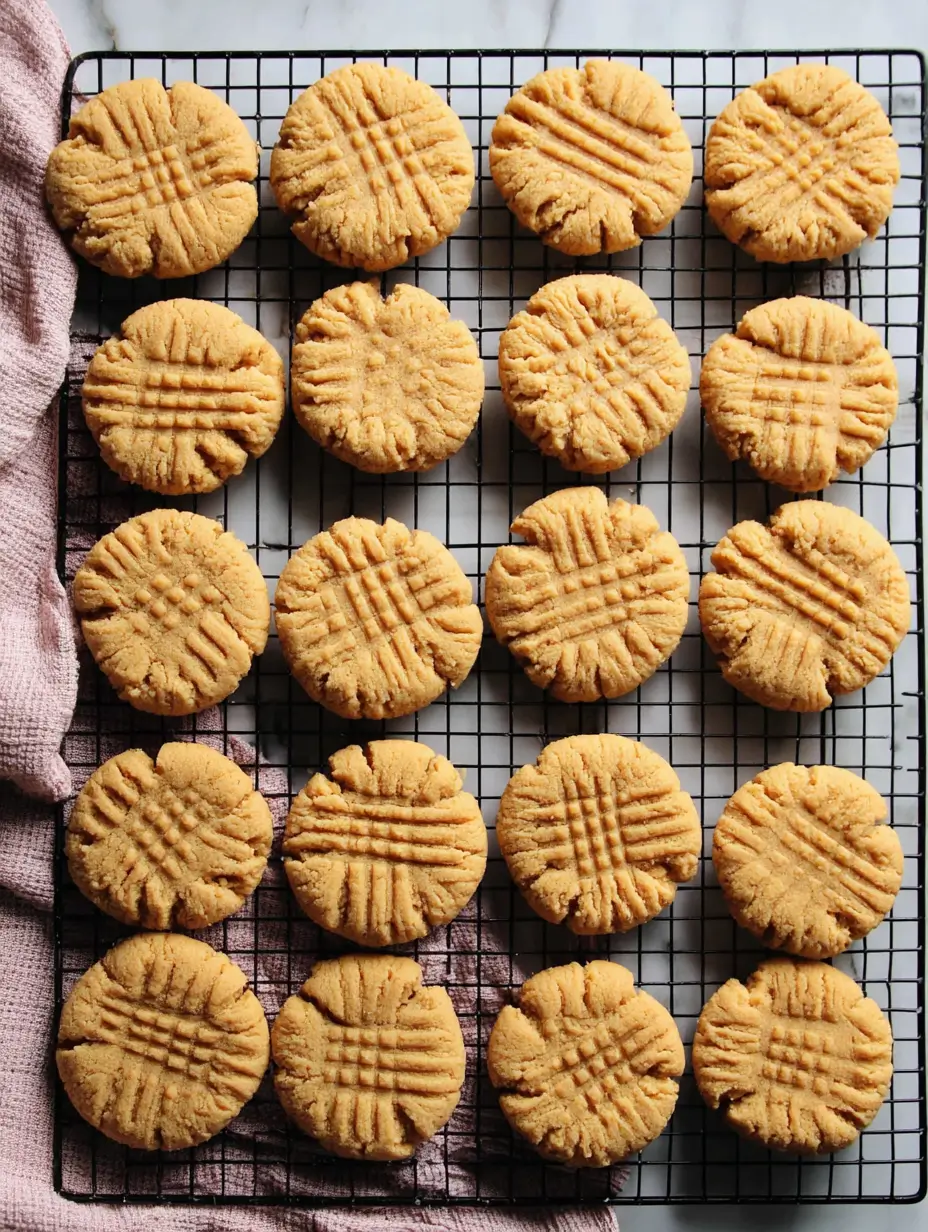 cake-mix-peanut-butter-cookies-baking