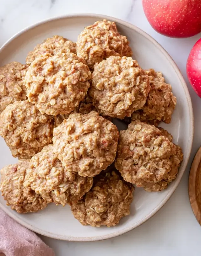 5-ingredient-applesauce-oatmeal-cookies-recipe
