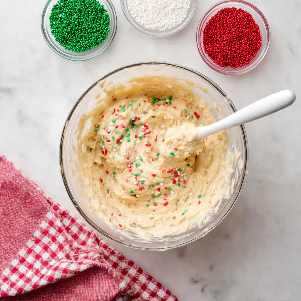 christmas-cake-mix-cookies-step-1