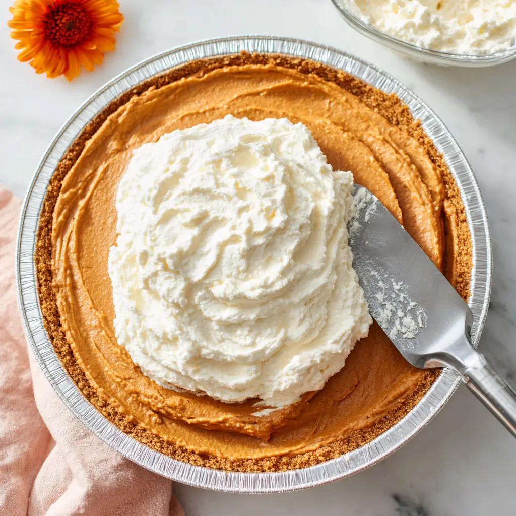 No Bake Pumpkin Pie 5 no-bake-pumpkin-pie-step-2