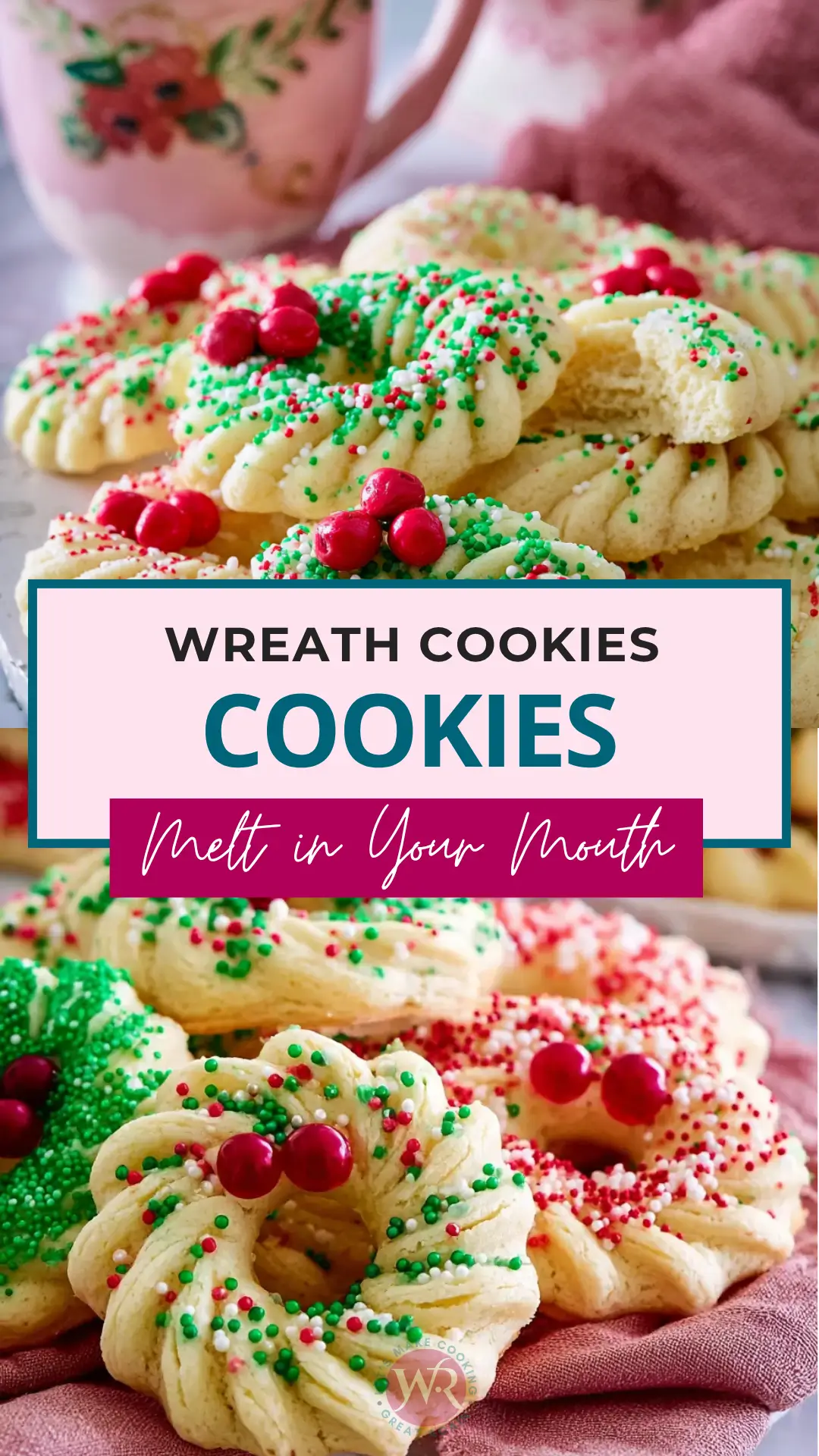 spritz-wreath-cookies-recipe-buttery-holiday-wreath-cookies