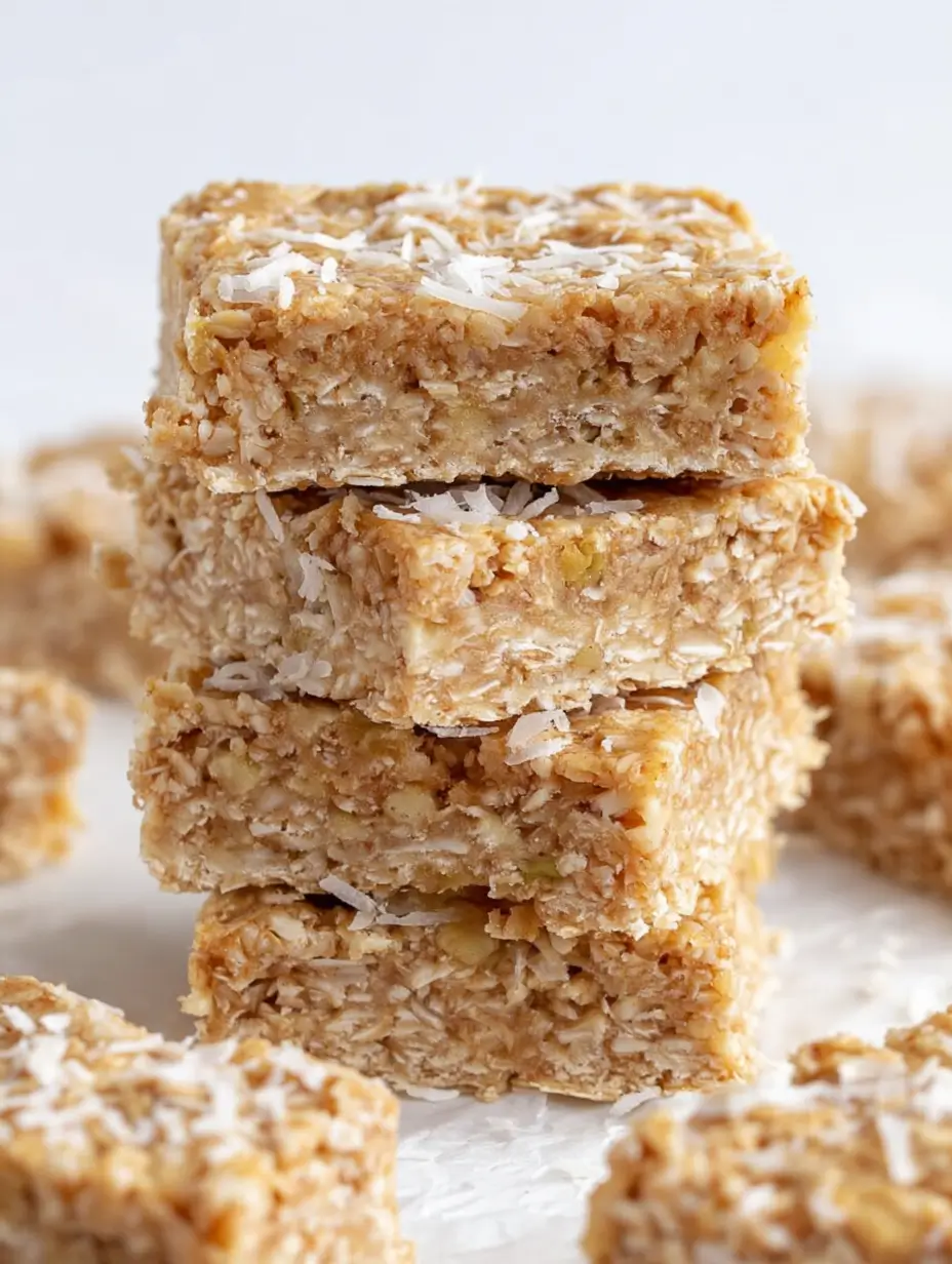 3-Ingredient-Coconut-Oatmeal-Bars 3-Ingredient-Coconut-Oatmeal-Bars
