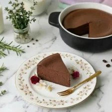 Chocolate Yogurt Cheesecake-image