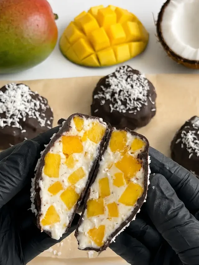 chocolate-mango-yogurt-bites