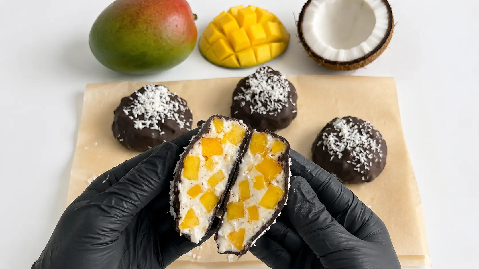 chocolate-mango-yogurt-bites
