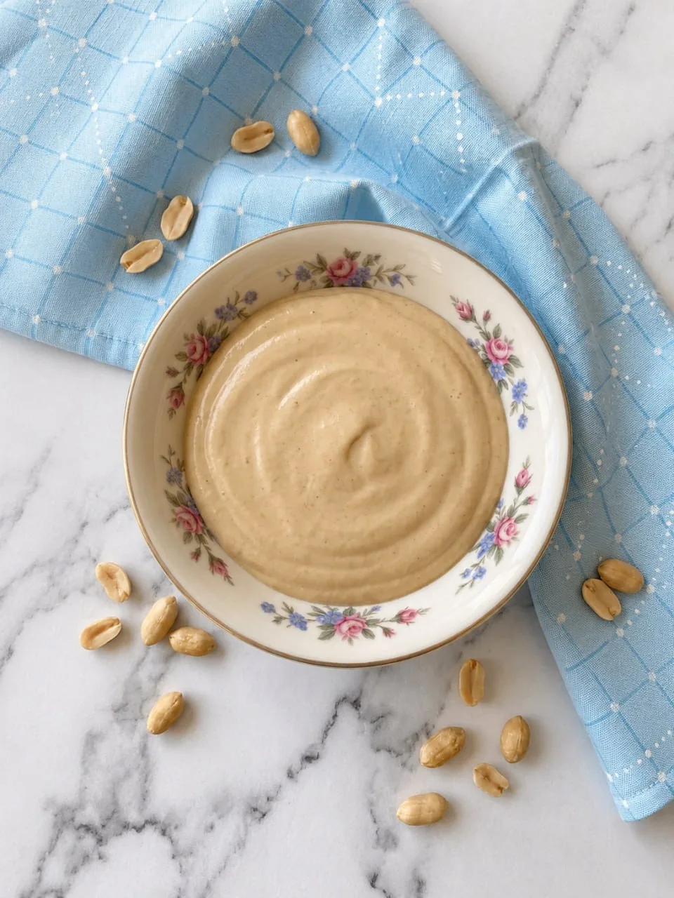 Chocolate Peanut Butter Yogurt Bites 9 creamy-peanut-butter-yogurt-mixture-in-bowl