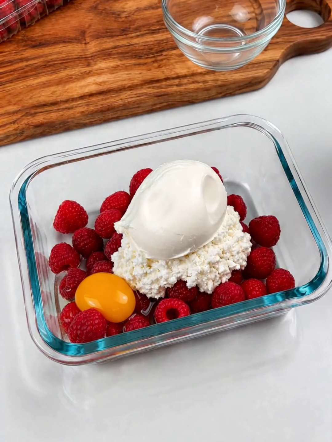 High Protein Raspberry Cheesecake 3 high-protein-raspberry-cheesecake-step-3