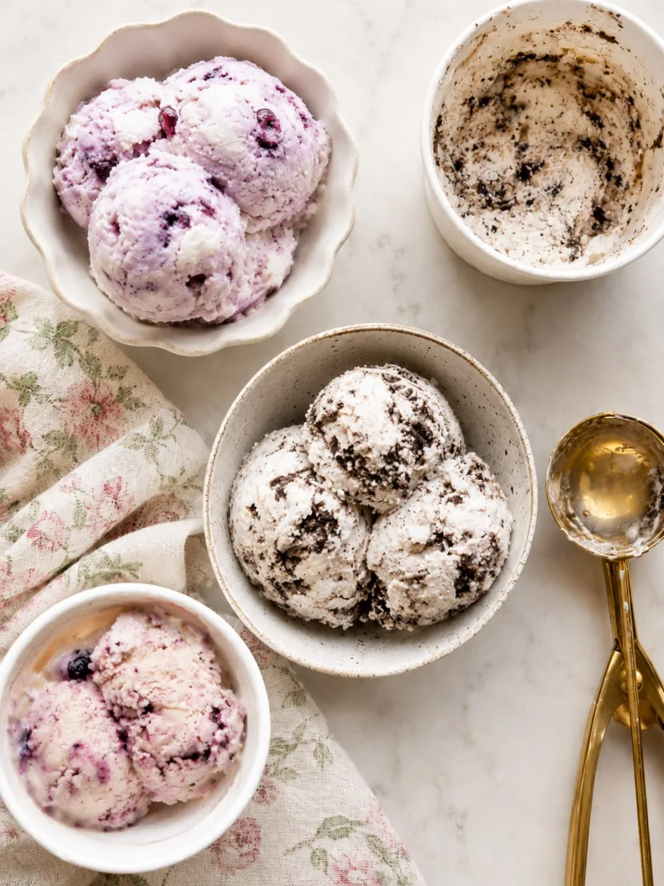 blueberry-and-cookies-and-cream-cottage-cheese-ice-cream-flatlay