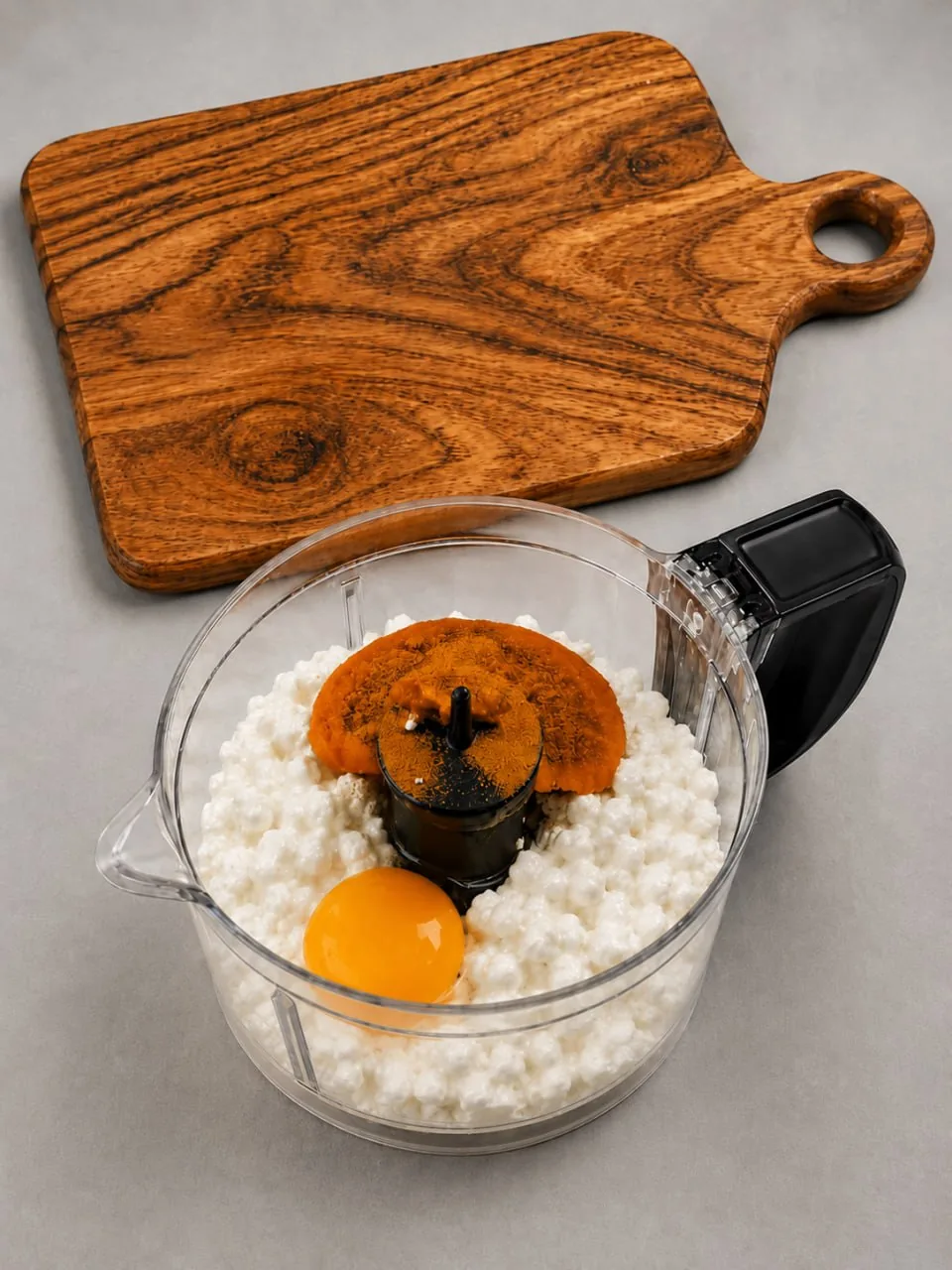 pumpkin-cheesecake-cottage-cheese-egg-blender