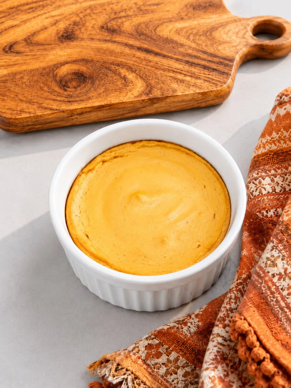 baked-protein-pumpkin-cheesecake-ramekin
